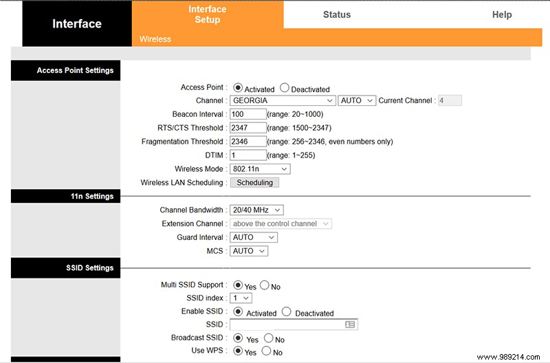 How to configure a router 