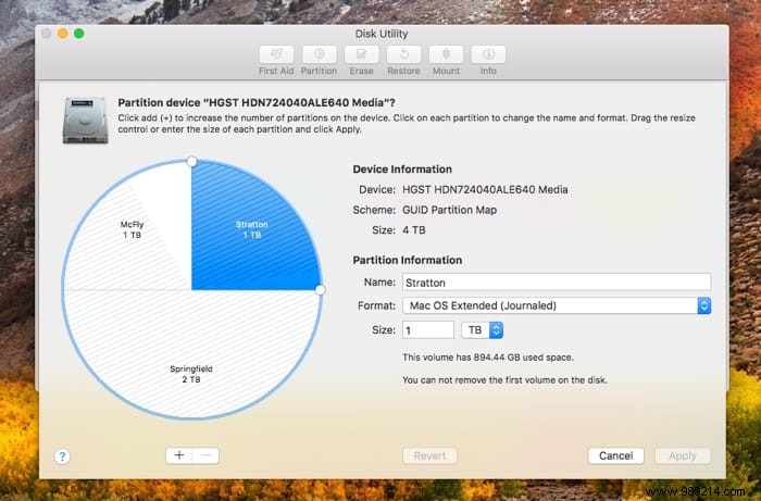 Understand the difference between a disk, drive, volume, partition, and image 