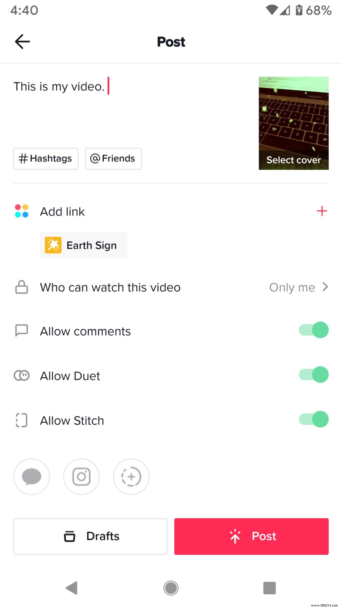 How to start posting videos on TikTok 