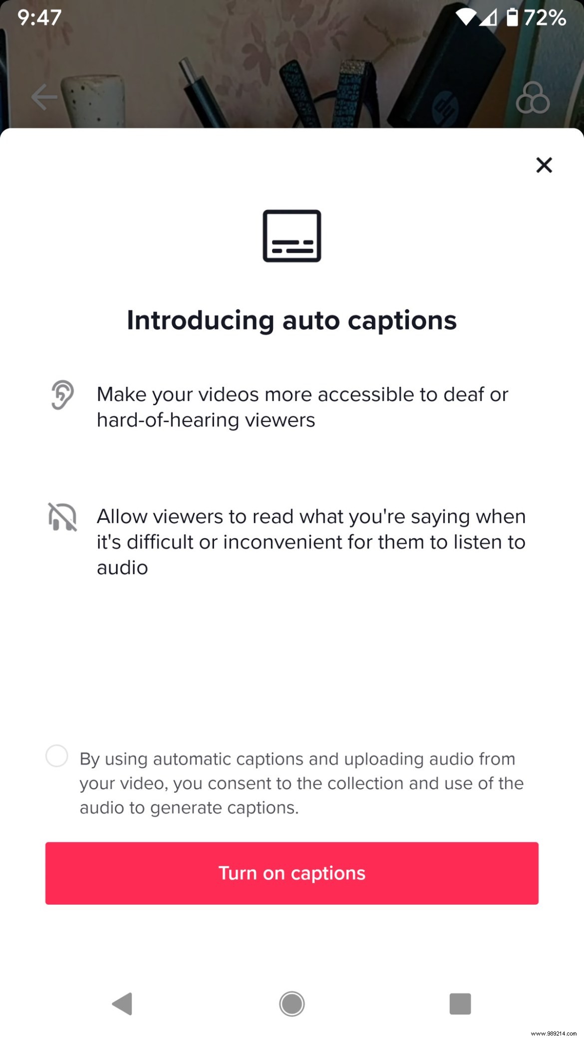 How to Enable (or Disable) TikTok Auto Captions 