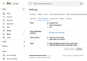 How to hide Google Meet in the Gmail desktop app 