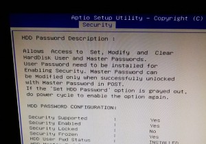 How to Password Protect Your BIOS/UEFI Hard Drives 