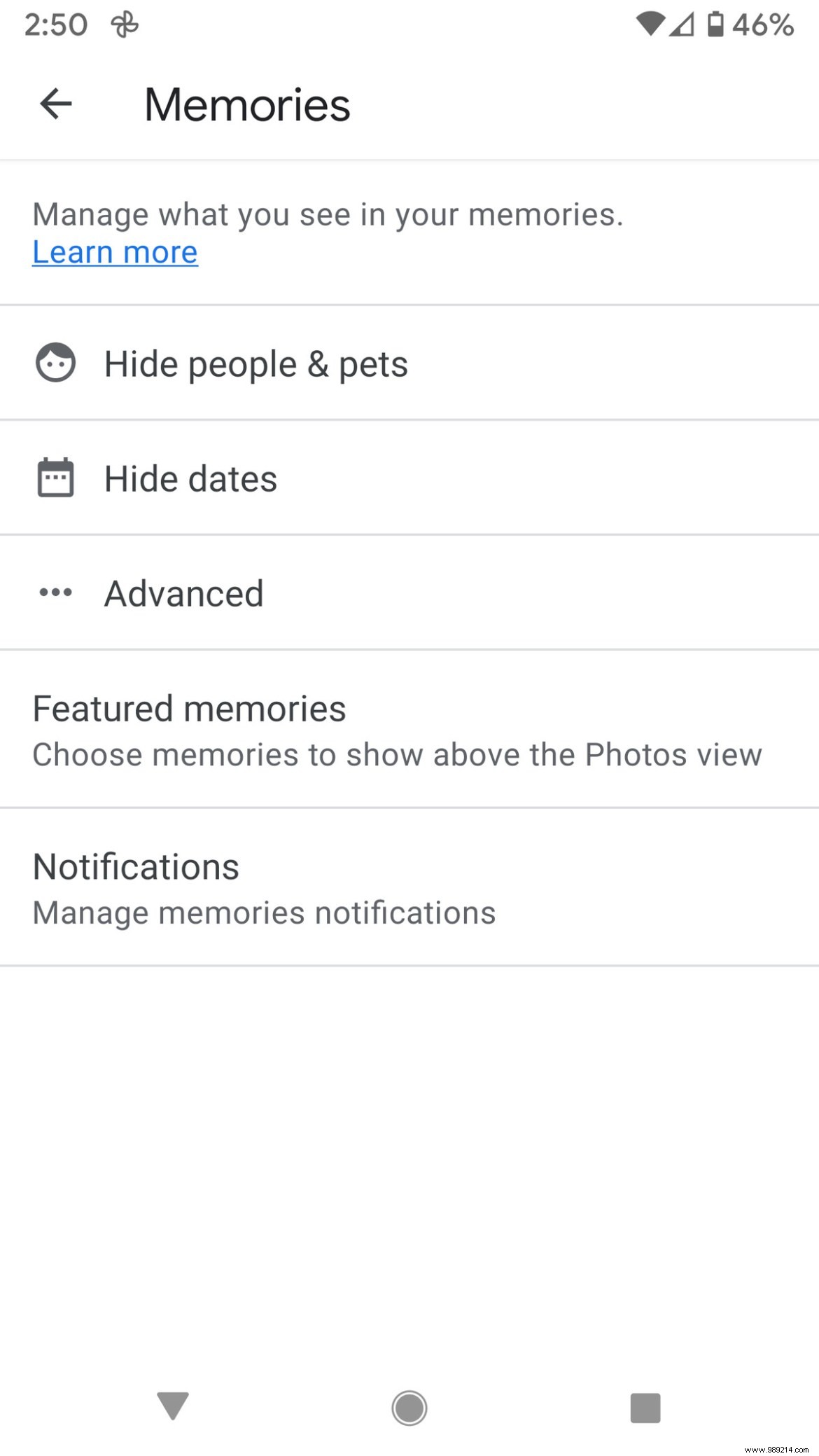 How to Disable Unwanted  Memories  in Apple Photos, Google Photos, and Facebook 