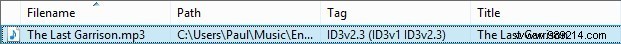 MTE explains:ID3 tagging on music 