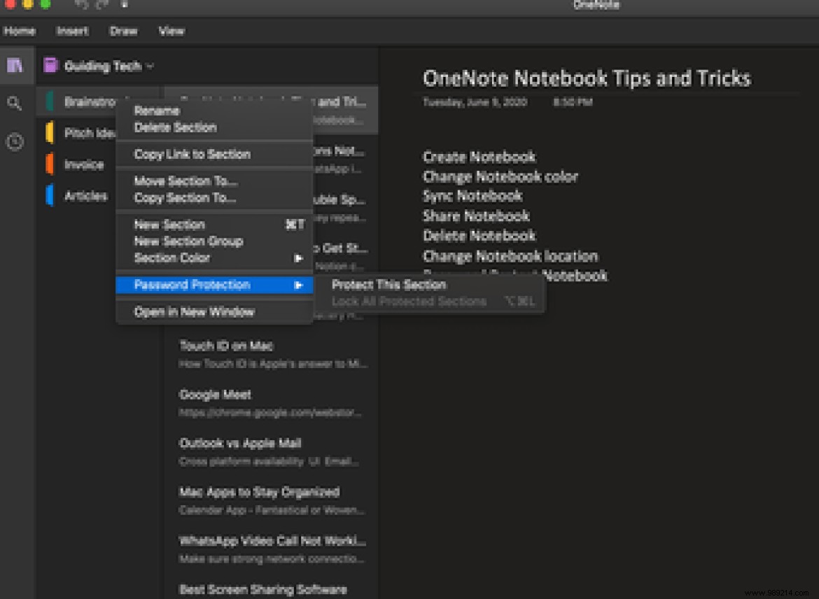 Top 7 Tips and Tricks for OneNote Notebook 