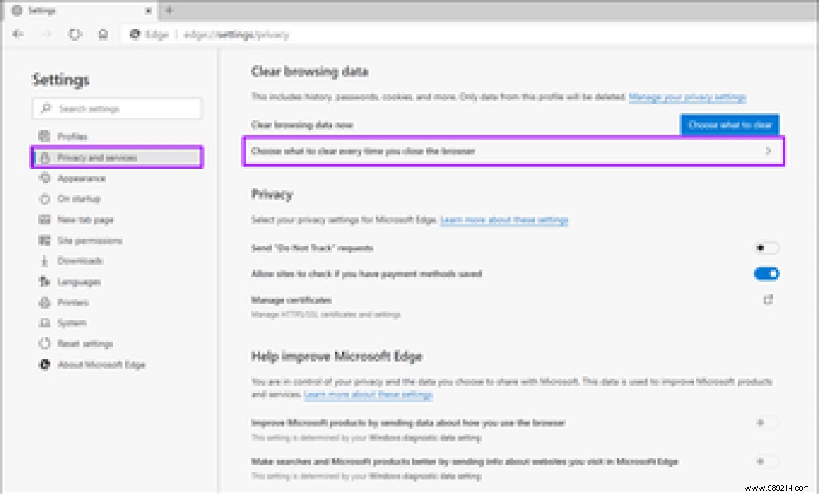 How to Change Download Location in Microsoft Edge Chromium 