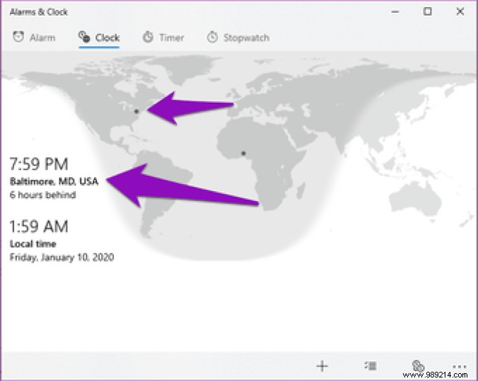 How to Add Multiple Clocks to Your Windows 10 PC 