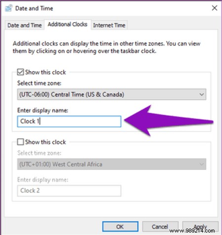 How to Add Multiple Clocks to Your Windows 10 PC 