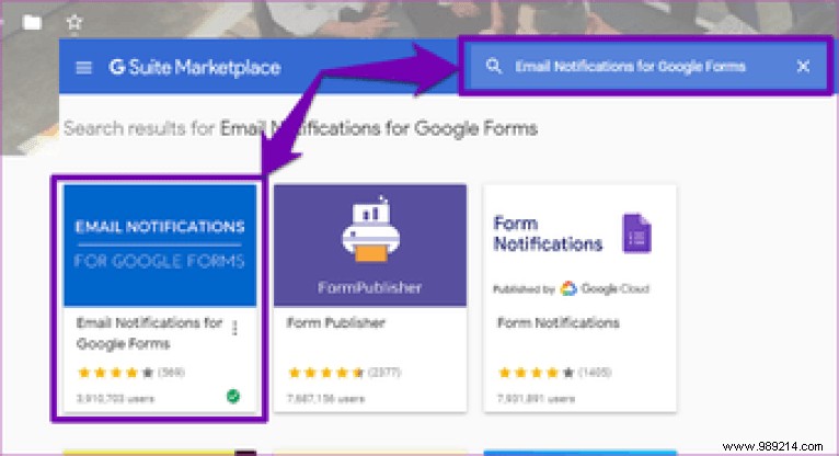 How to get Google Forms responses in your email 