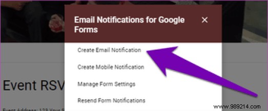 How to get Google Forms responses in your email 