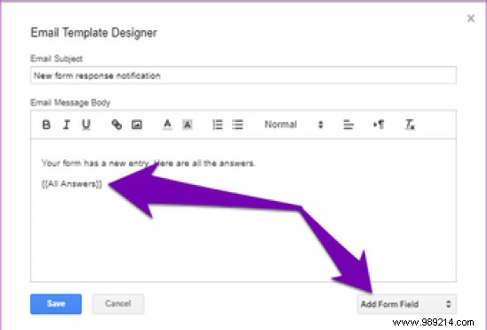 How to get Google Forms responses in your email 