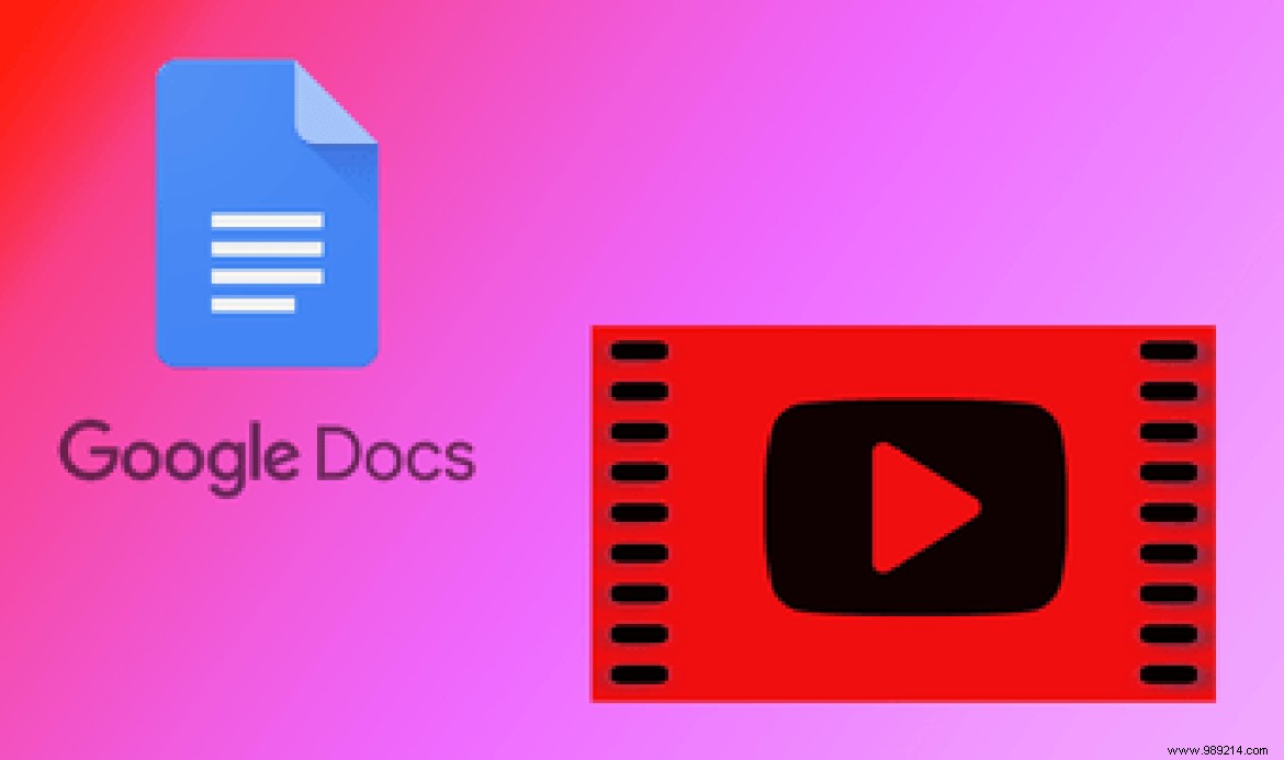 How to Insert YouTube Videos into Google Docs 