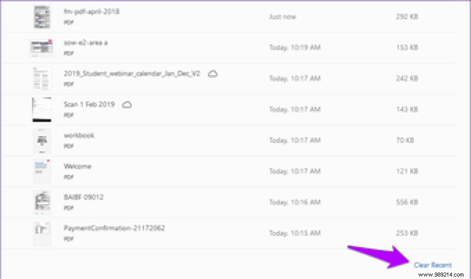How to Disable or Delete Recent Files in Adobe Reader and Acrobat DC 