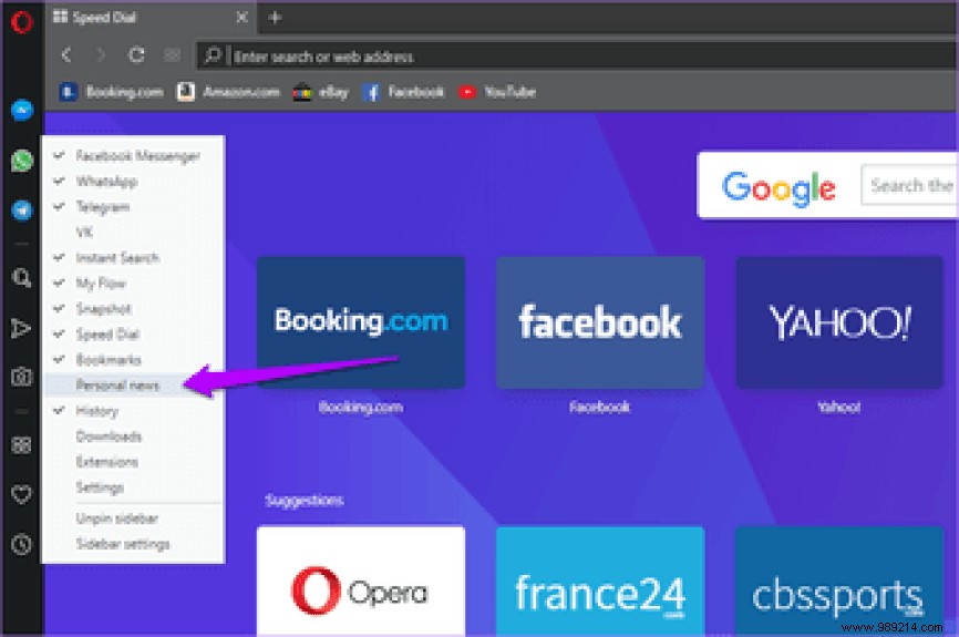 How to Disable News and Other Distractions in Opera 