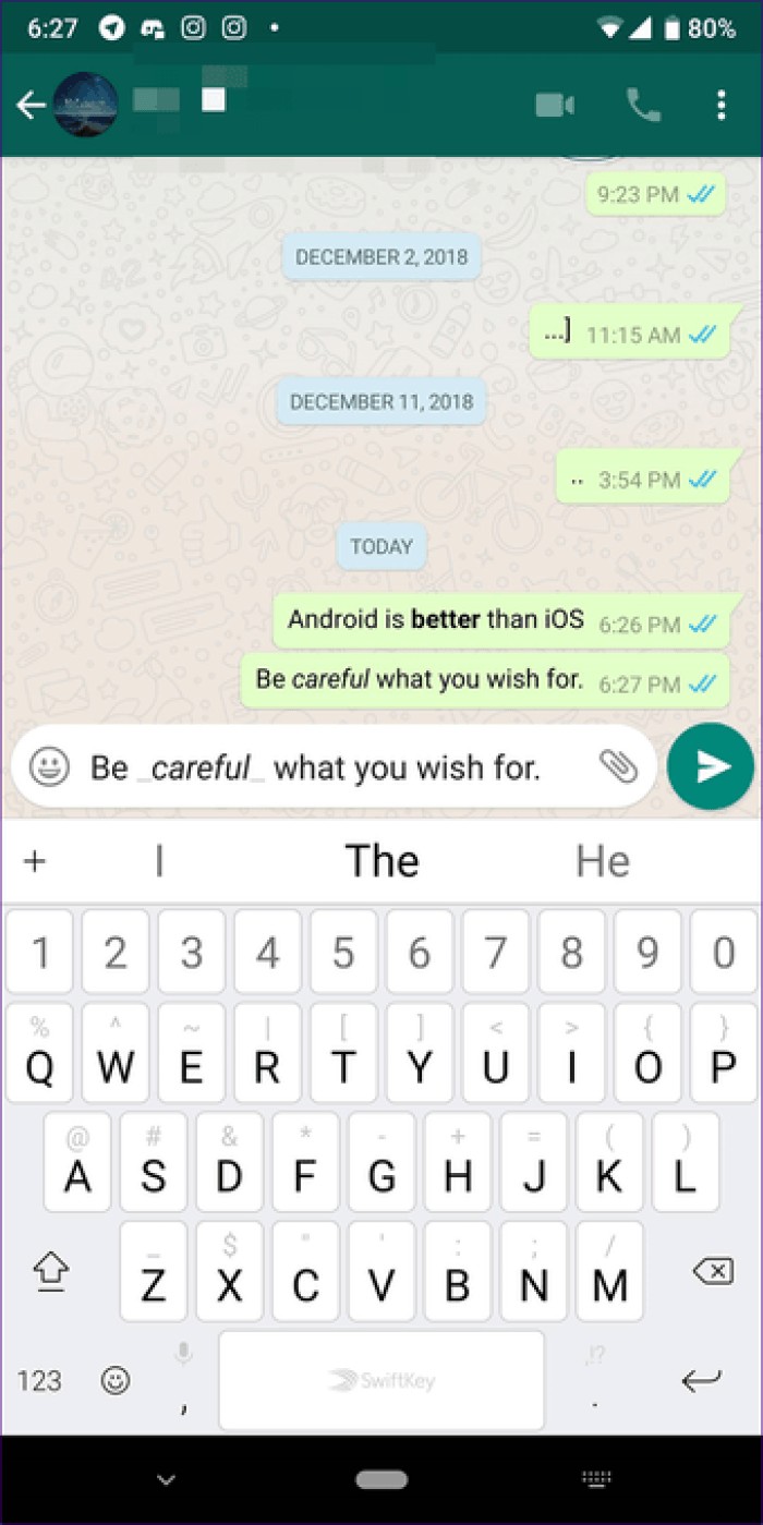 Top 10 WhatsApp Font Tricks You Should Know 