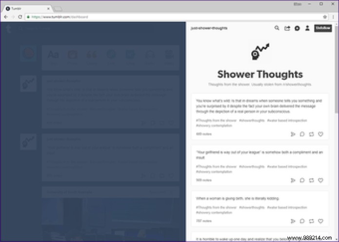 What to do when Tumblr blogs only open on dashboard 