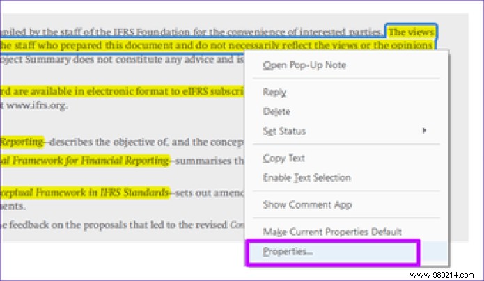 How to Change Highlight Color in Adobe Acrobat Reader DC 