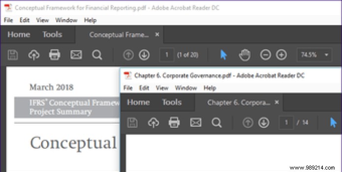 How to Open Files in Separate Windows on Adobe Acrobat Pro, Standard, and Reader DC 