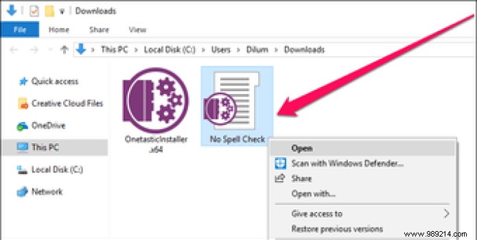 How to Disable OneNote Spell Check 