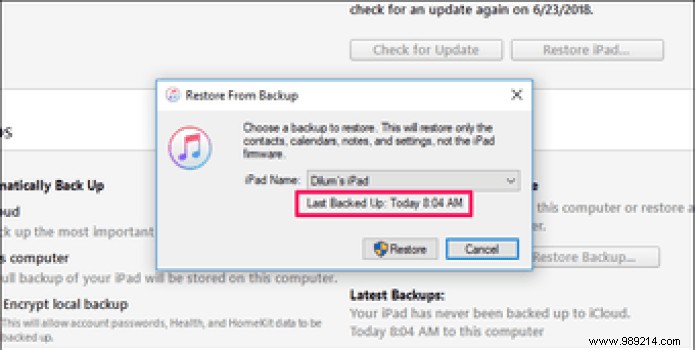 How to Change iTunes Backup Location on Windows 10 