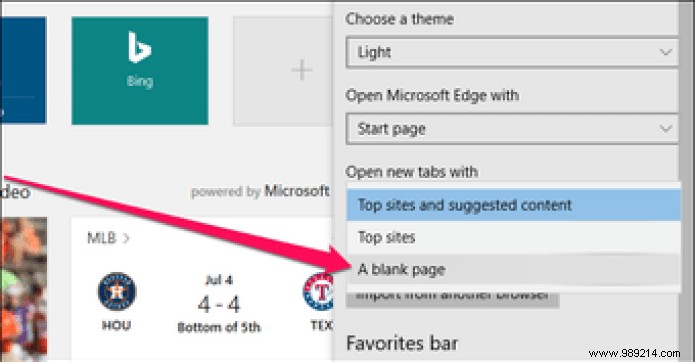 How to Delete Top Sites and News Feeds in Microsoft Edge 