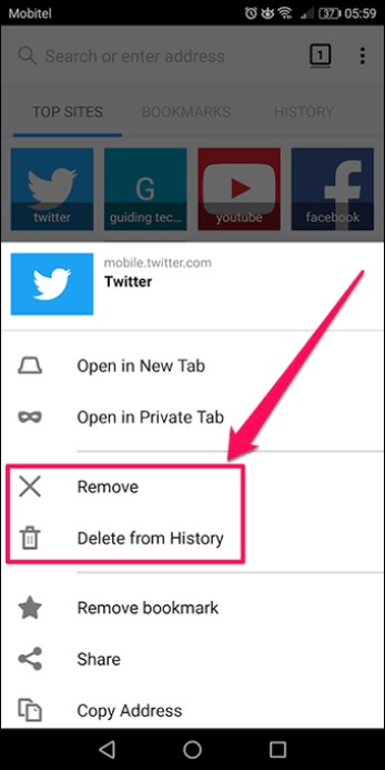 How to Remove Firefox Top Sites and Highlights from Desktop and Mobile 