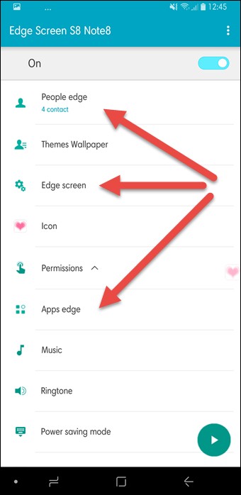 How to Add Edge Shortcuts on Samsung Galaxy A8+ 