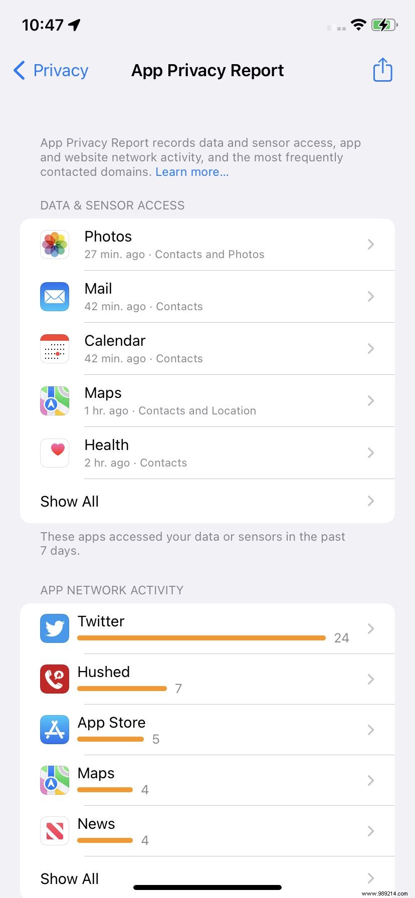 How to Use the New iPhone App Privacy Report 