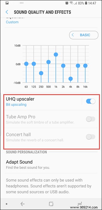 Top 6 Samsung Galaxy S9/S9+ Audio Settings You Should Know 