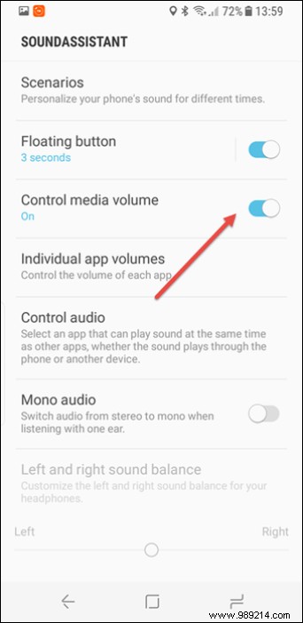 Samsung Galaxy S8 audio settings to explore 