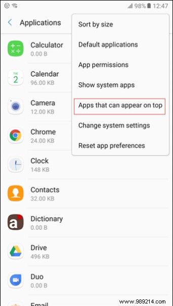 How To Fix Screen Overlay Detected Error On Any Android Device 