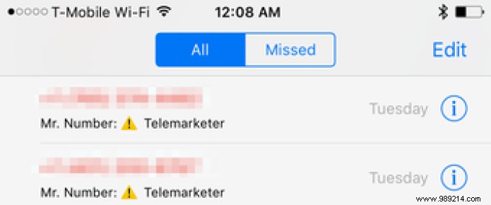 How to Block Telemarketing Calls on iPhone with Mr. Number 