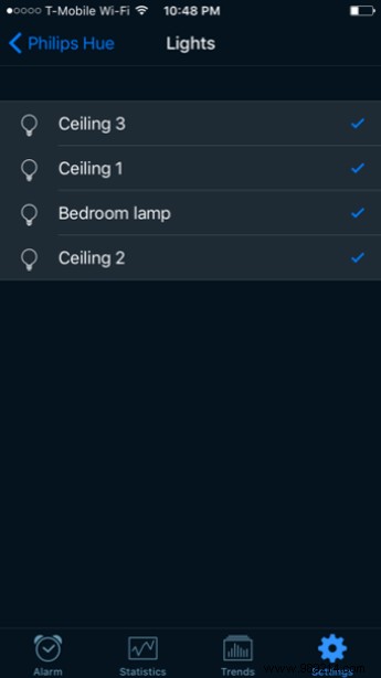 Automatically turn on Philips Hue lights when you wake up 