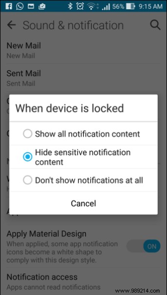 How to Hide Sensitive Content from Android and iPhone Lock Screen 