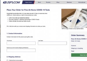 How to order free rapid COVID tests from the US government 