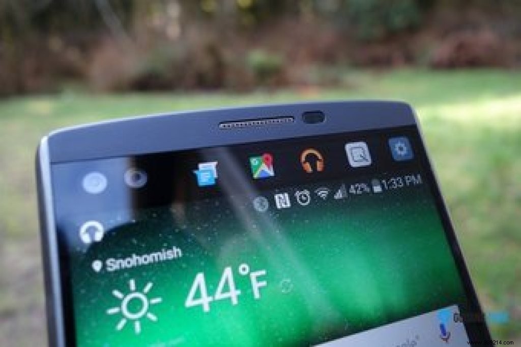 8 interesting tricks that the second screen of the LG V10 can do 