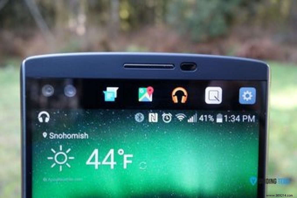 8 interesting tricks that the second screen of the LG V10 can do 