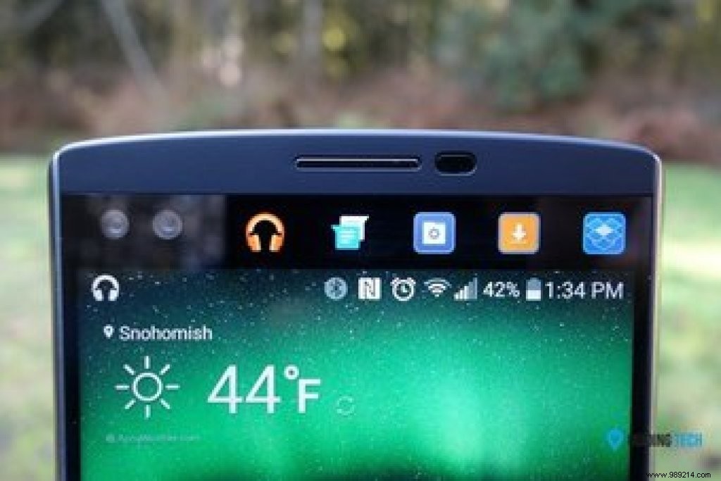 8 interesting tricks that the second screen of the LG V10 can do 