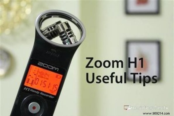 4 Zoom H1 Recorder Handy Tips for Better Recording 