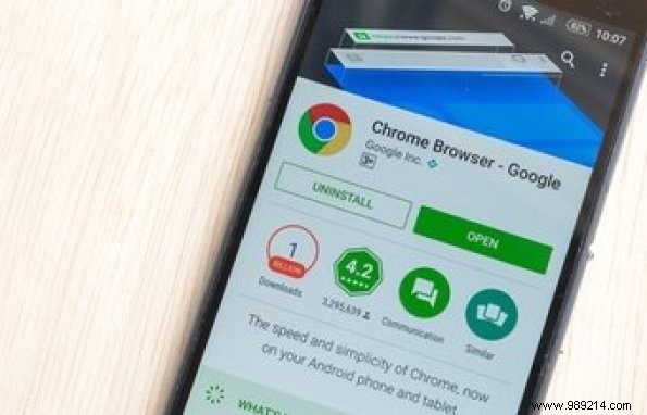 The Android app to open all links in Chrome, rather than WebView 