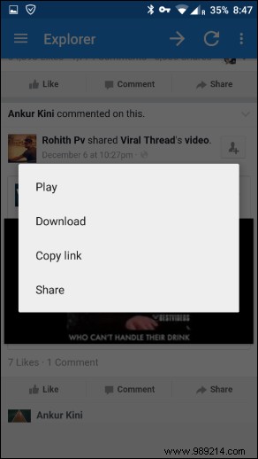 How to Download Facebook Videos on Android 