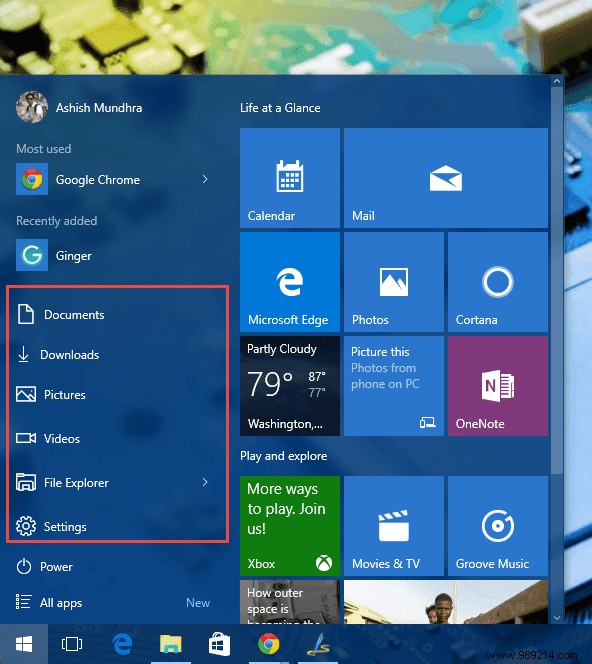 How to Customize Windows 10 Start Menu 