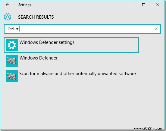 How to Disable Windows Defender in Windows 10 