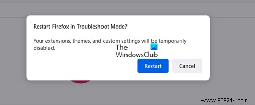 Fix Firefox screen goes black in Windows 11/10 