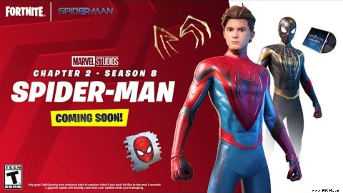 Fortnite Spider-Man skin:Marvel collaboration, leaks and more 