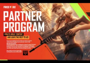 What is the V Badge in the Free Fire Partner Program? 