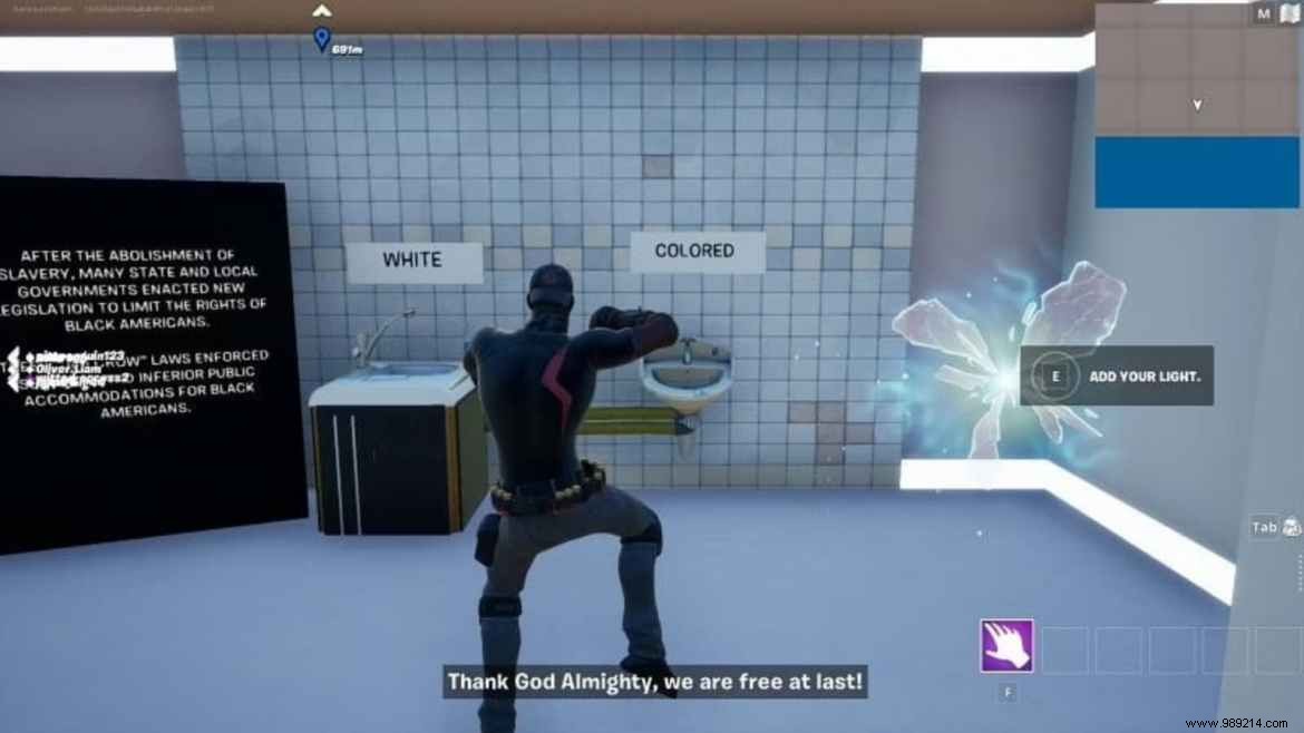 Fortnite disables emotes following disrespectful behavior at MLK event 