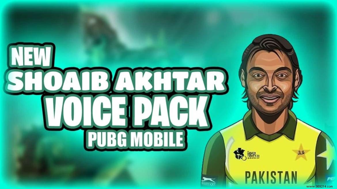 Shoaib Akhtar Character in PUBG Mobile Pakistan:Gully Squad Leaks 