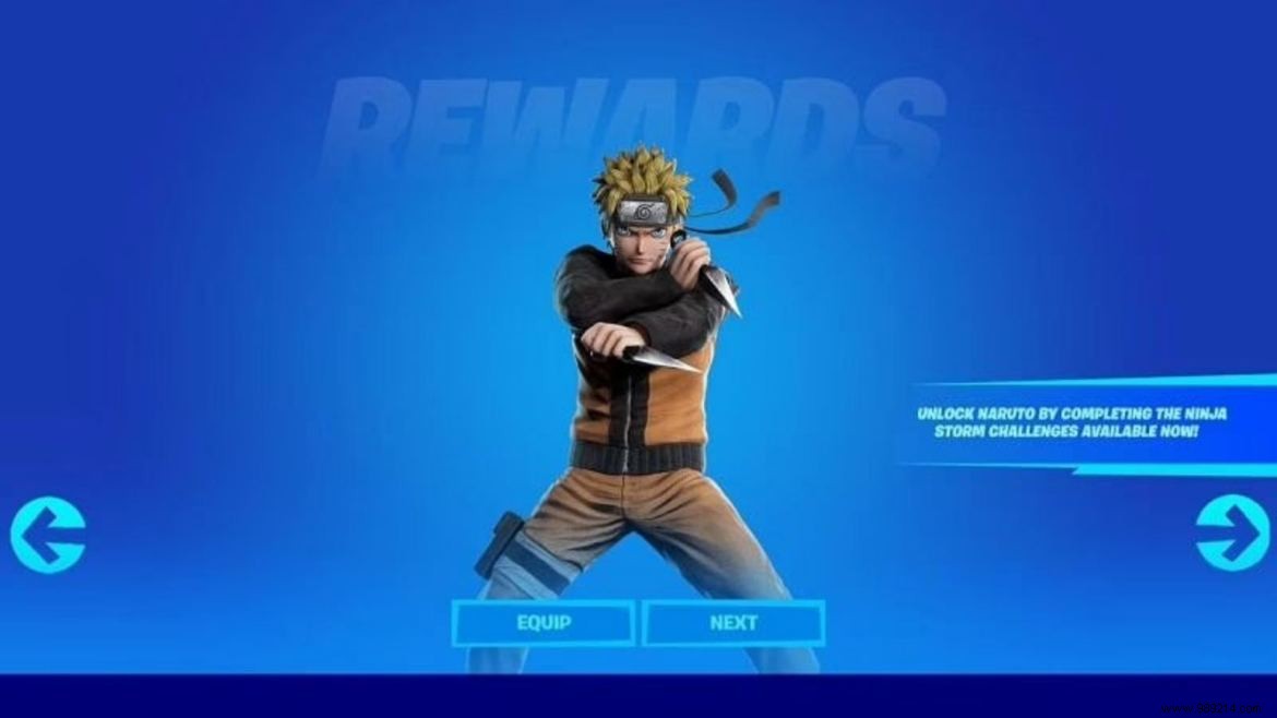 Fortnite Naruto Skin:new skin release date in season 8 