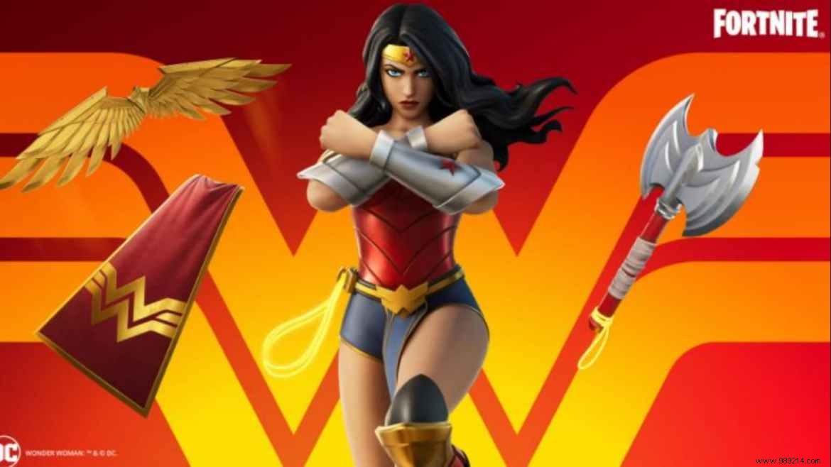 Fortnite Wonder Woman Cup:new skin, rules and more 